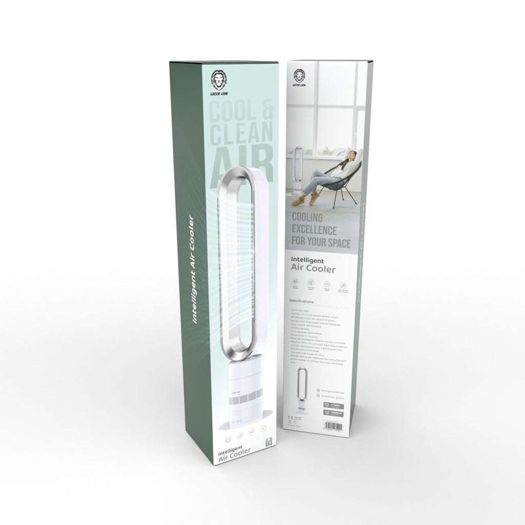 Green Lion LCD Touch Screen floor Air Cool - White