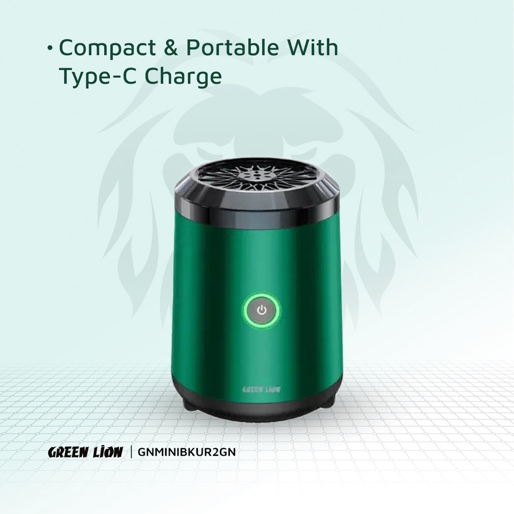 Green Lion Mini Bakhour Lite Incense Burner