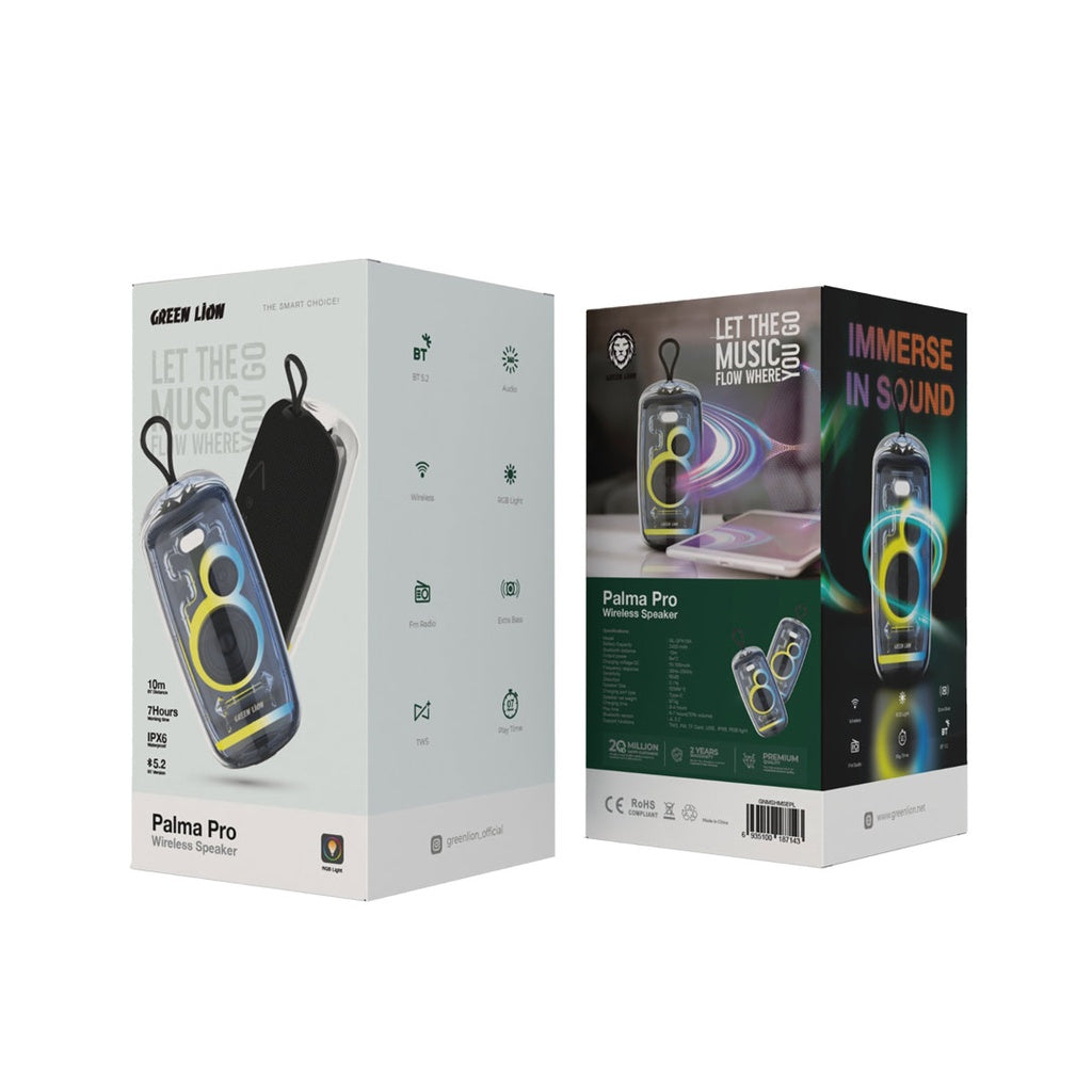 Green Lion Palma Pro Wireless Speaker - Black