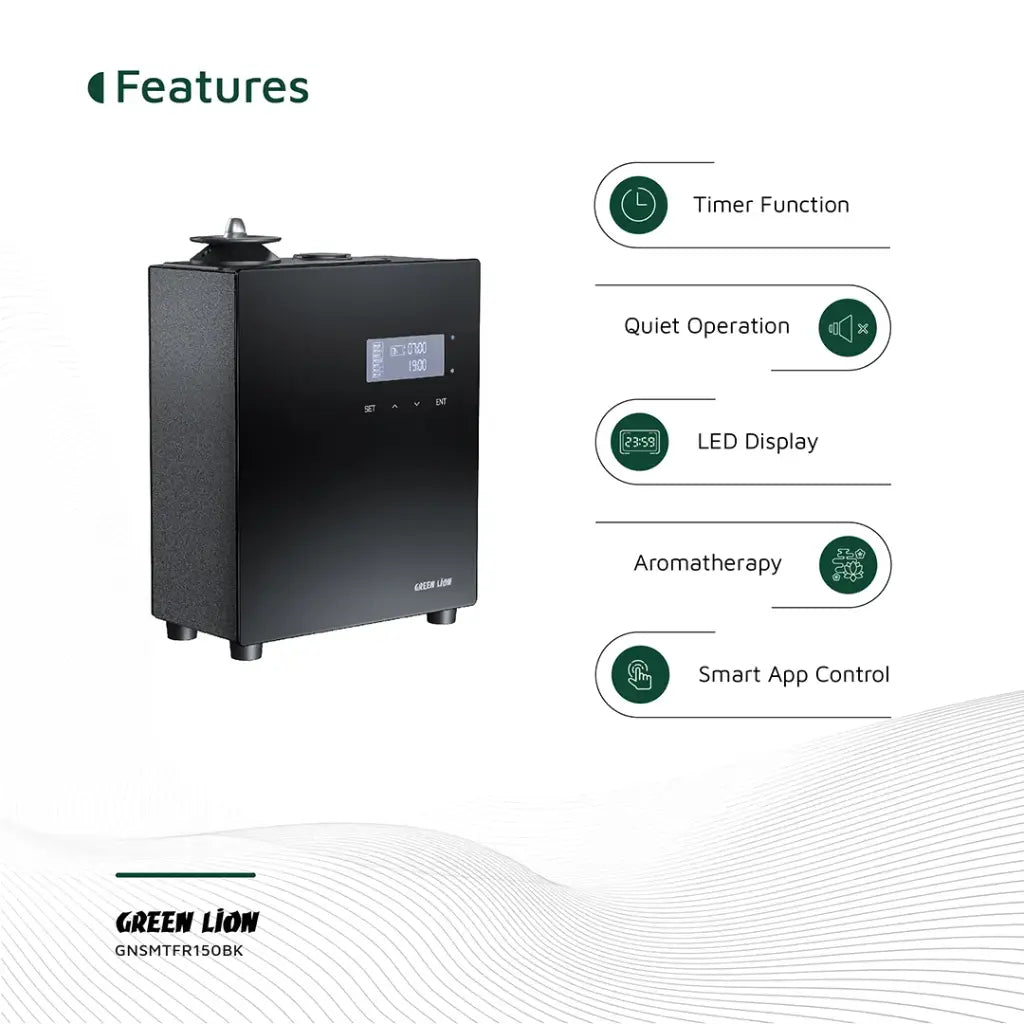 Green Lion Smart Scent Pro Fragrance Diffuser - Black