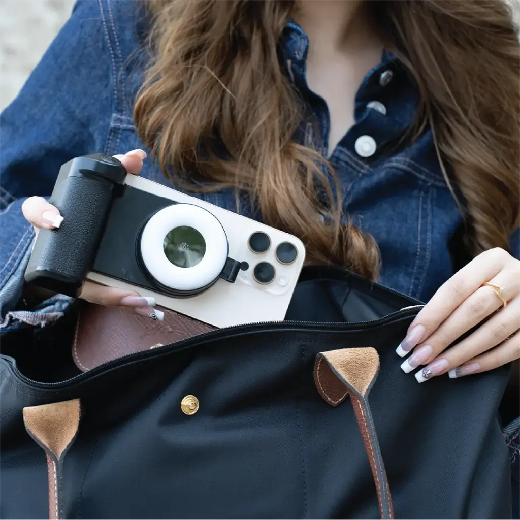 Porodo 4800mAh SnapCharge MagSafe Power Bank - Black