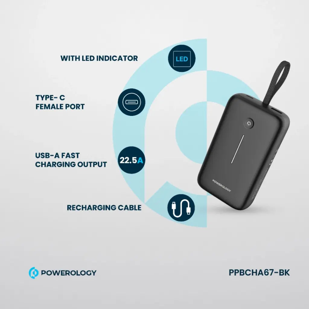 Powerology 20000mAh Power Bank