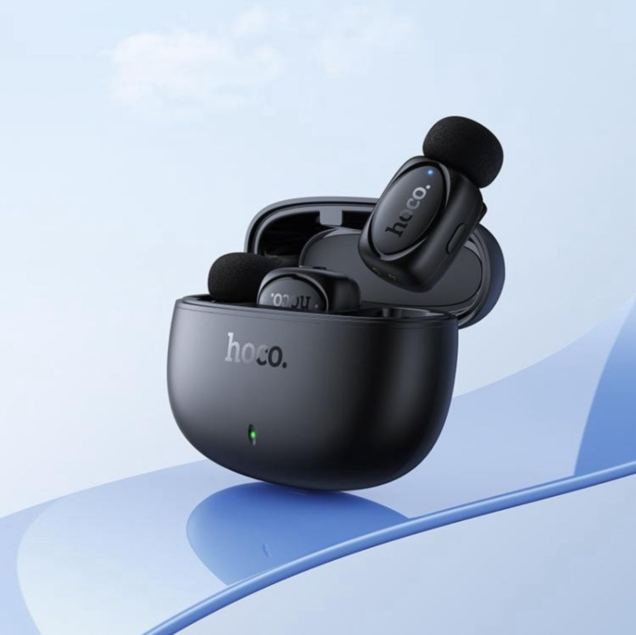 Hoco L19 Graceful Dual Mic Lavalier Wireless Microphone