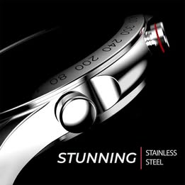 HiFuture FutureGo PRO – Stainless Steel Smartwatch