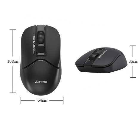 A4TECH Wireless Mouse USB - Bluetooth FB12