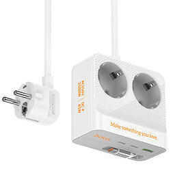 Hoco Multifunctional Safe Socket AC28