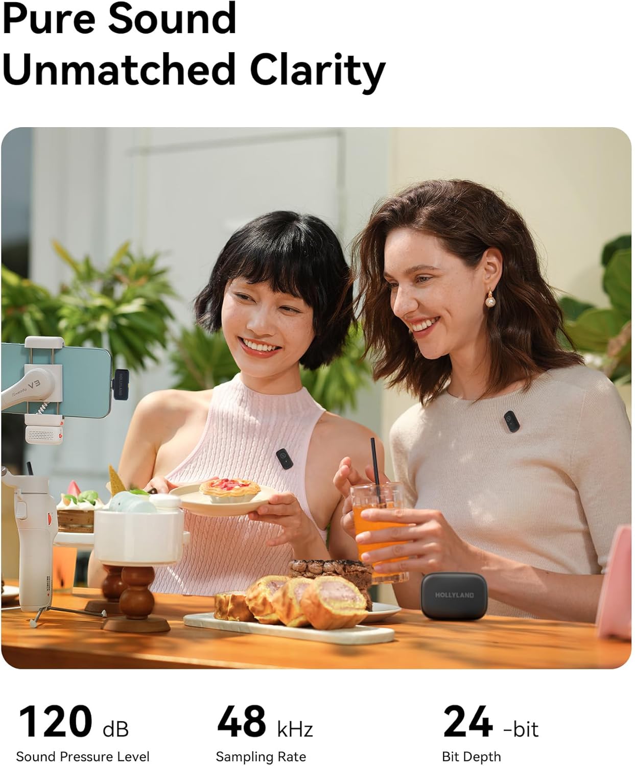 Hollyland LARK A1 Combo 2-Person Wireless Mic