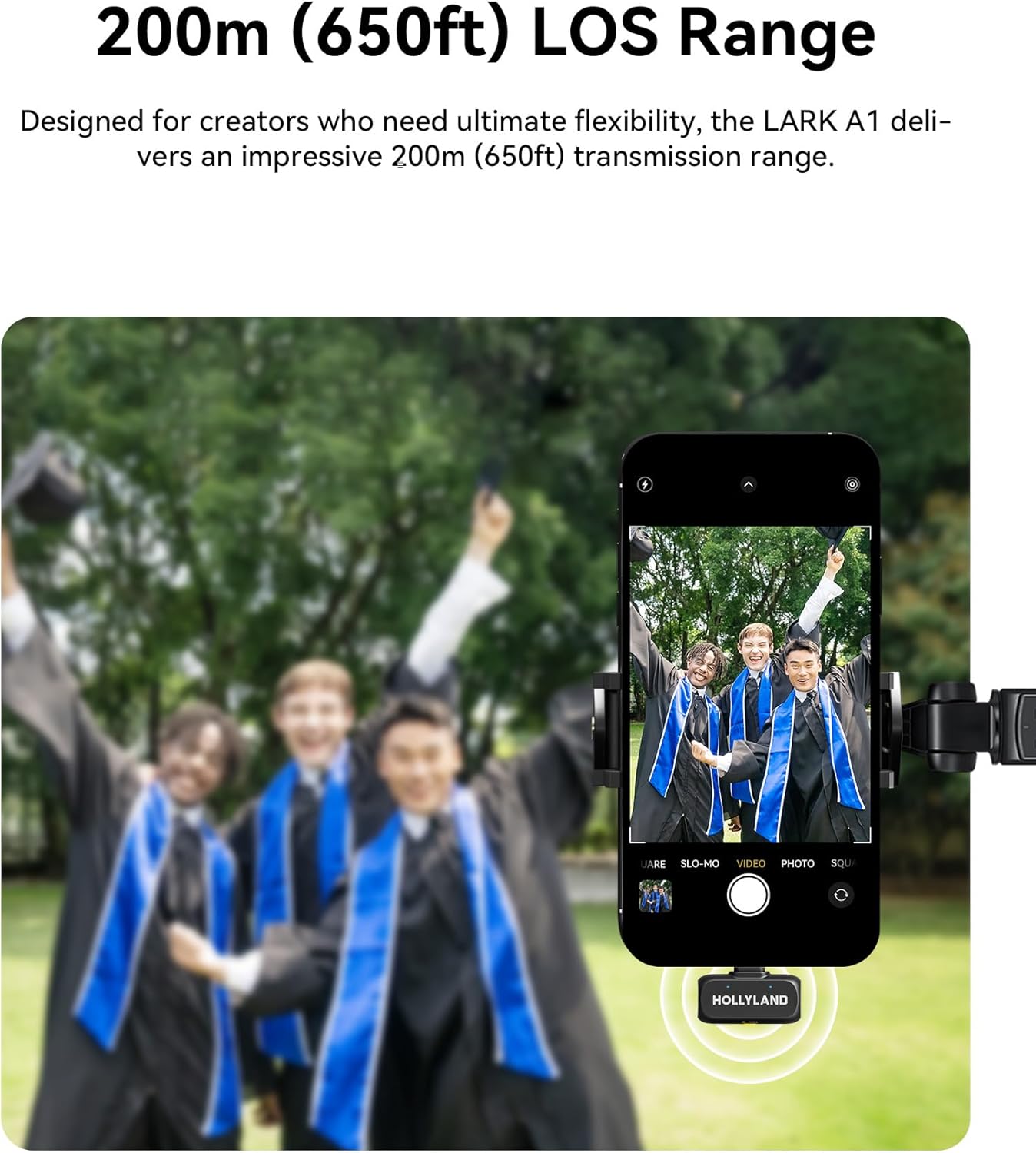 Hollyland LARK A1 Combo 2-Person Wireless Mic