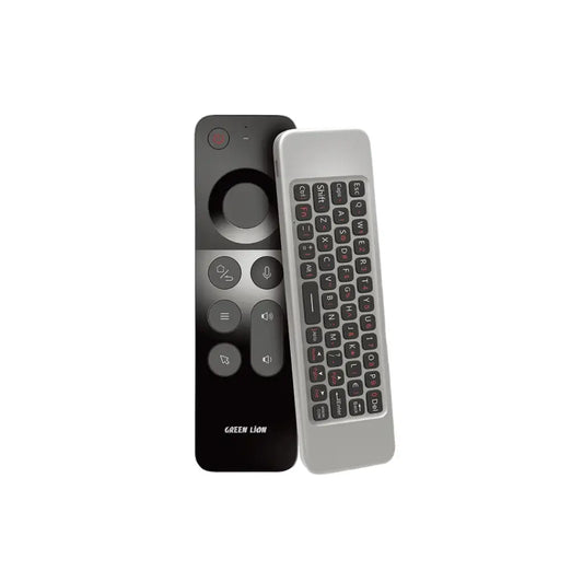 Green Lion 4 in 1 Wireless Remote With Keyboard - Black