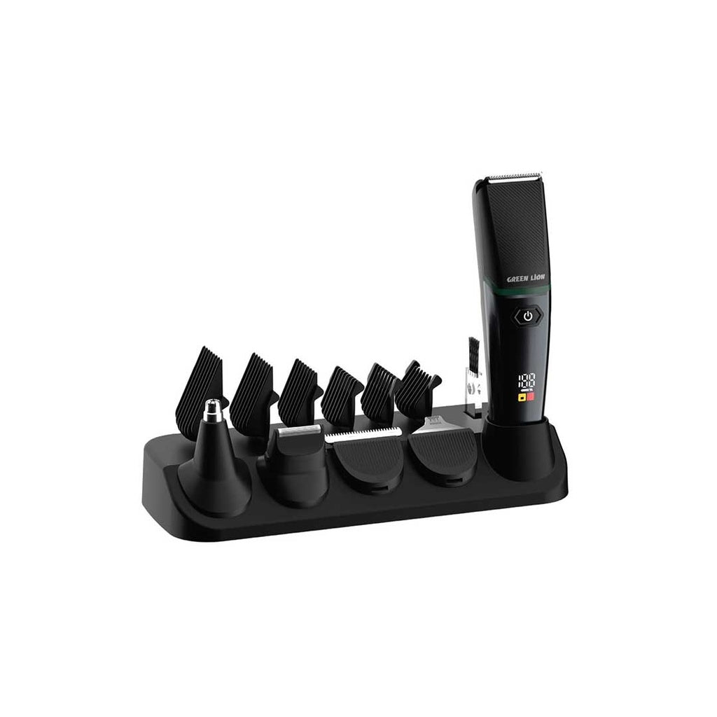 Green Lion 5 in 1 Grooming Kit - Black