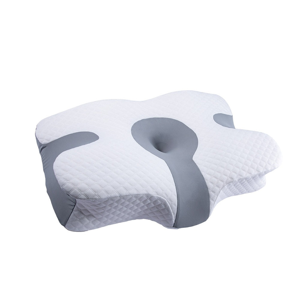 Green lion Cloud Memory Foam Pillow - White