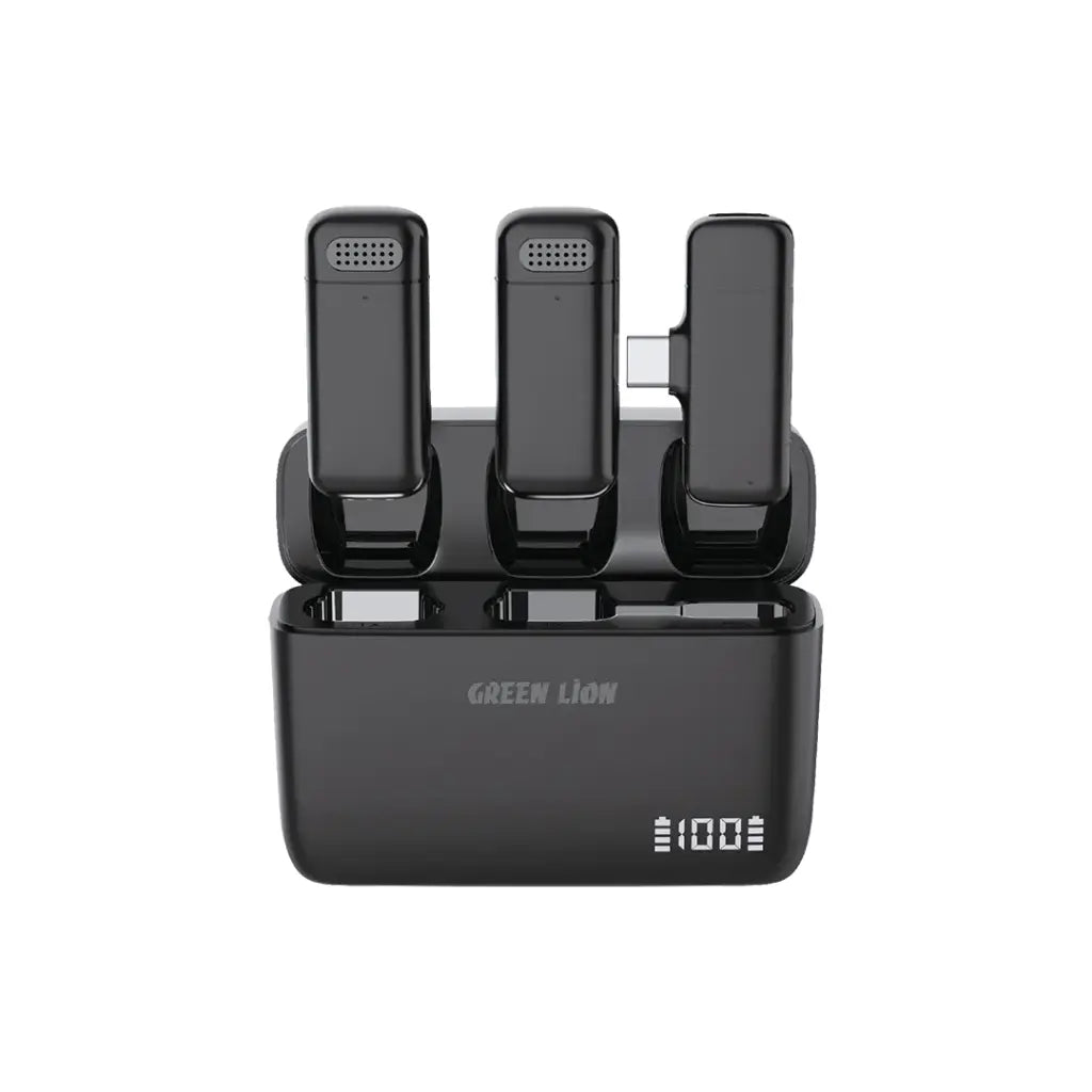 Green Lion Duo Cast Wireless Mic - Black