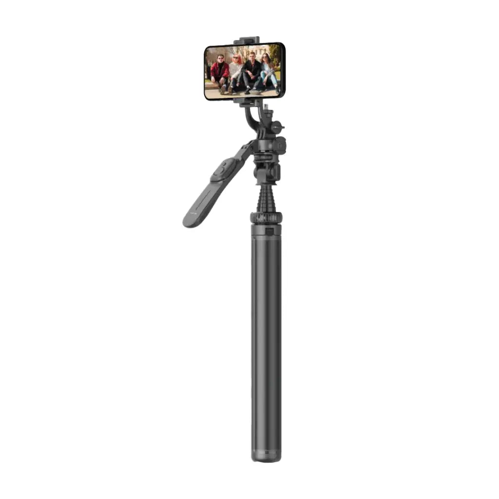 Green Lion Extendable Selfie Stick Tripod - Black