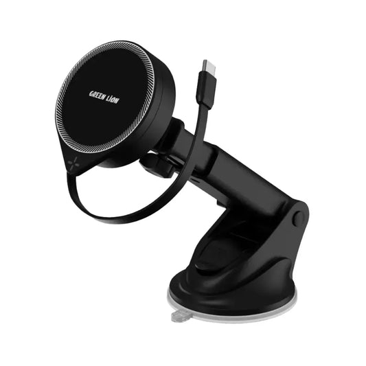 Green Lion Transparent Tablet Stand - Black