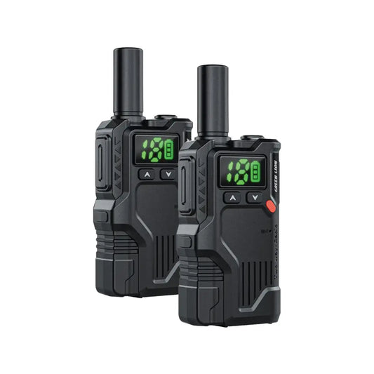 Green Lion GPX600 Walkie Talkie - Black