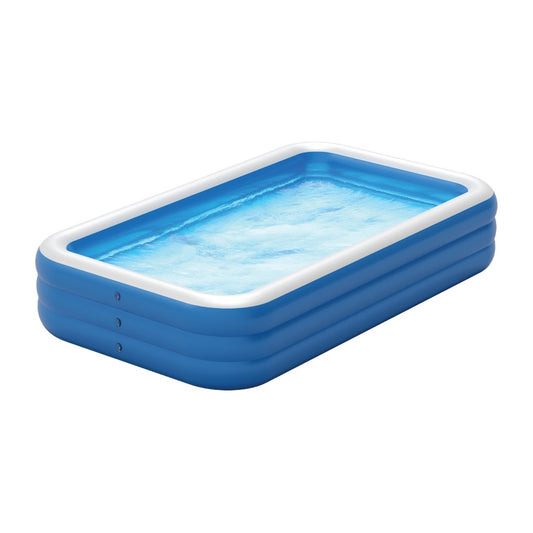 Green Lion Inflatable Small Swimming Pool - Blue