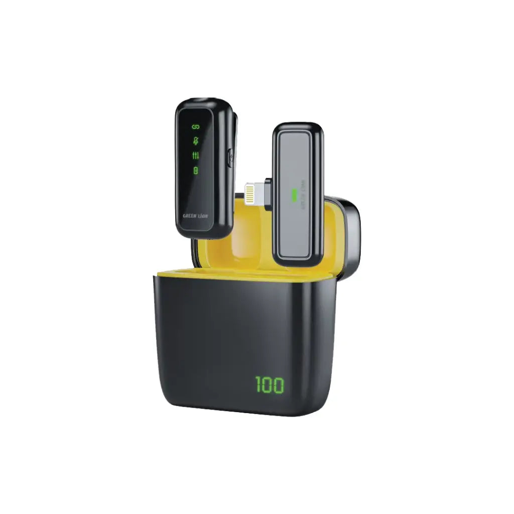 Green Lion SX5 Microphone for Type-C / Lightning - Black