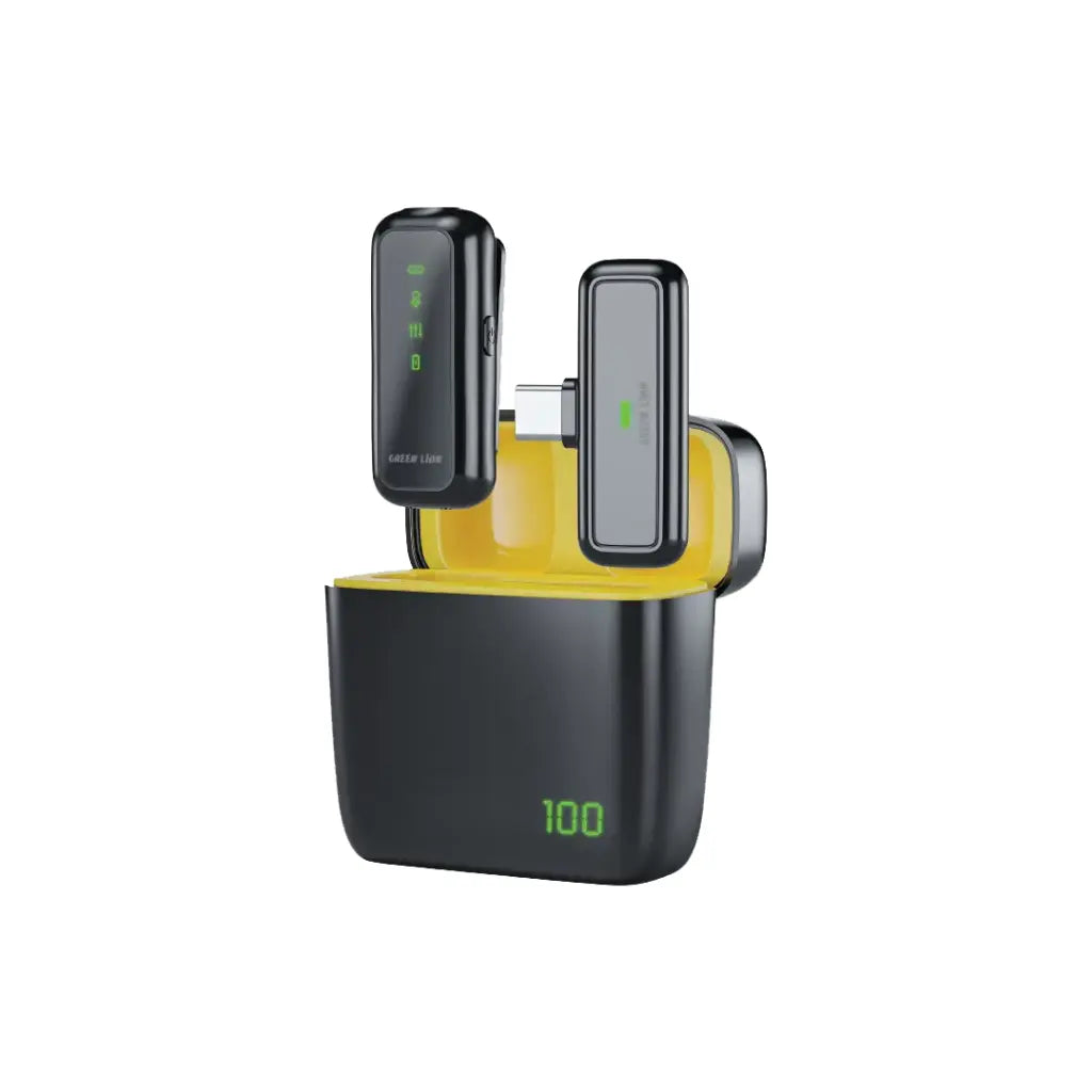 Green Lion SX5 Microphone for Type-C / Lightning - Black