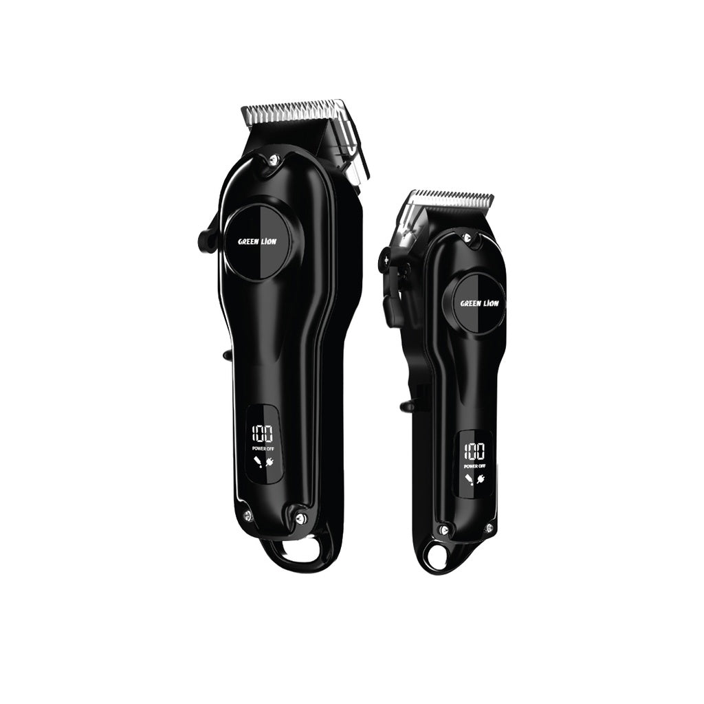Green Lion ProClip Duo 7 in 1 Hair Trimmer - Black