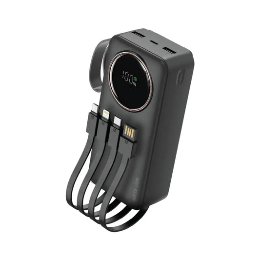 Green Lion Power Pulse 30000mAh Power Bank - Black