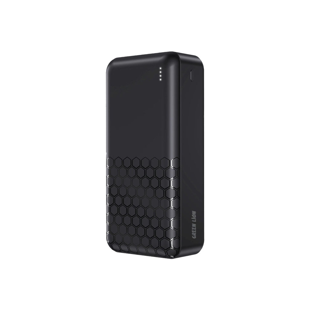 Green Lion Rome 3000mAh Power Bank - Black