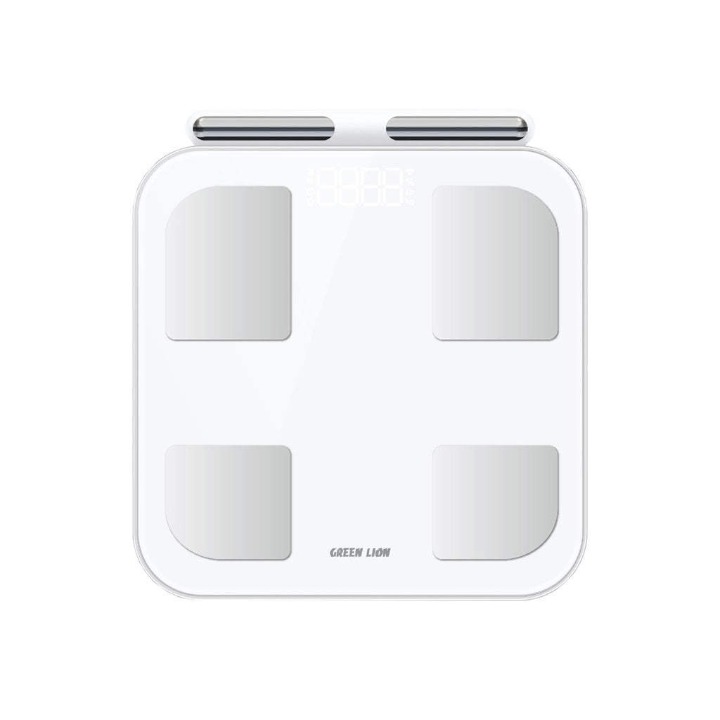 Green Lion Smart Body Scale with 8 Electrodes - White