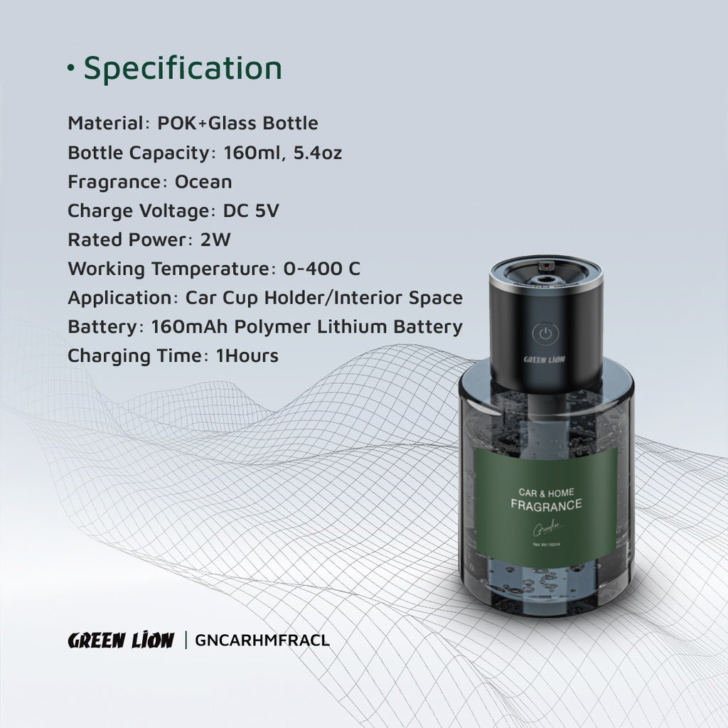 Green Lion Car And Home Fragrance - Clear