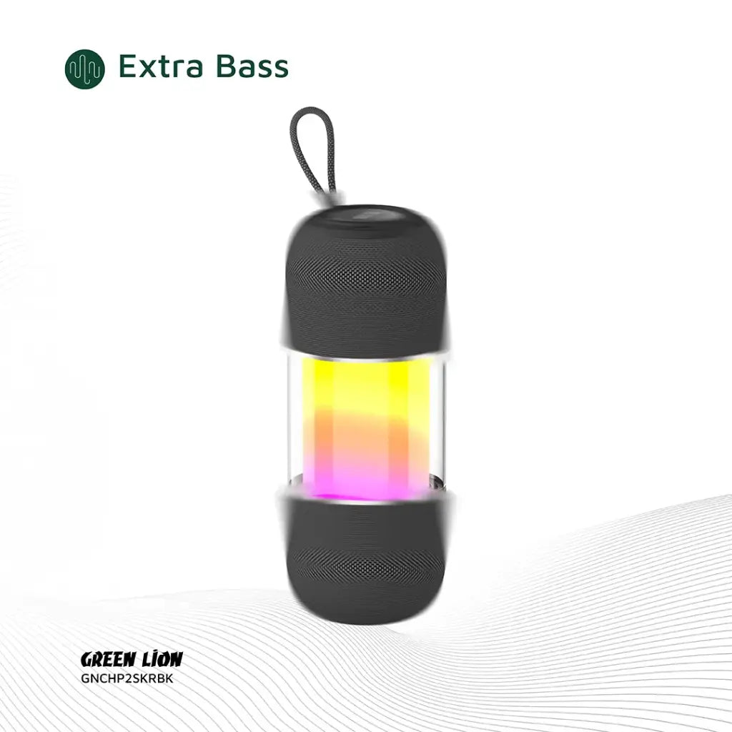 Green Lion Change Pro RGB Portable Speaker - Black