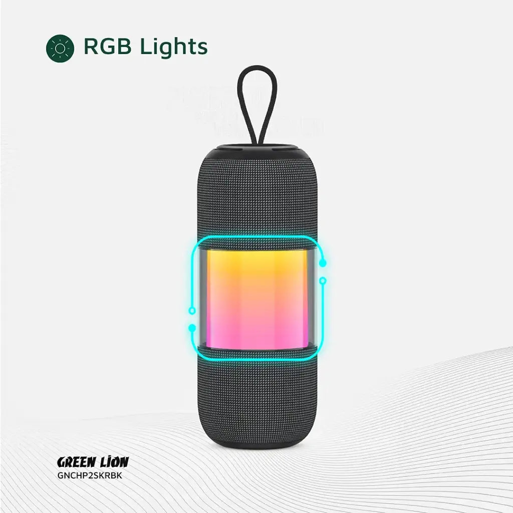 Green Lion Change Pro RGB Portable Speaker - Black