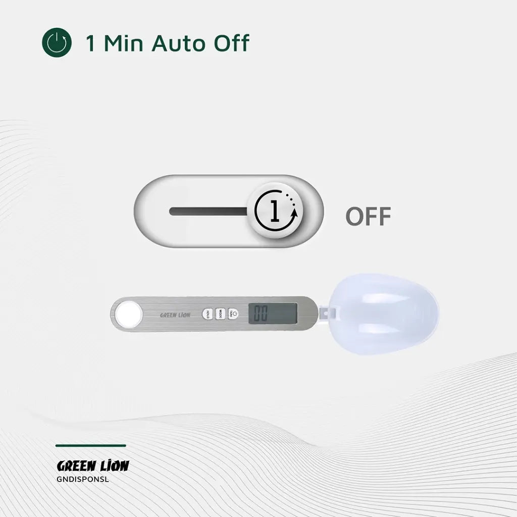 Green Lion Digital Spoon Scale - Silver