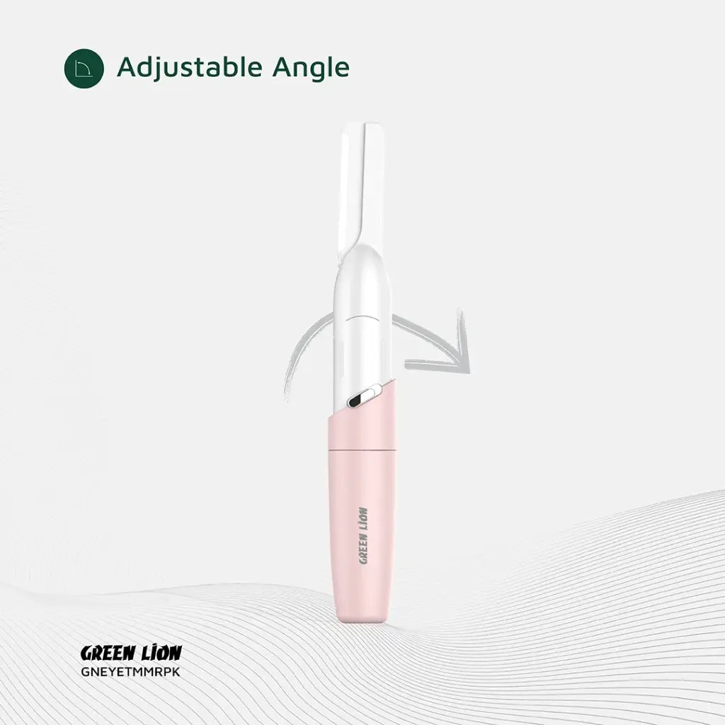 Green Lion Eyebrow Hair Trimmer - Pink