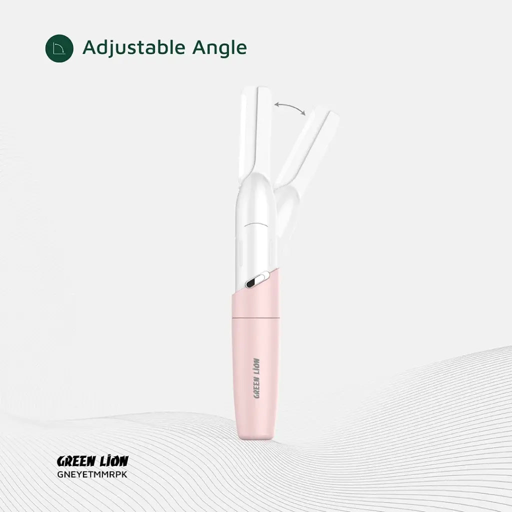 Green Lion Eyebrow Hair Trimmer - Pink