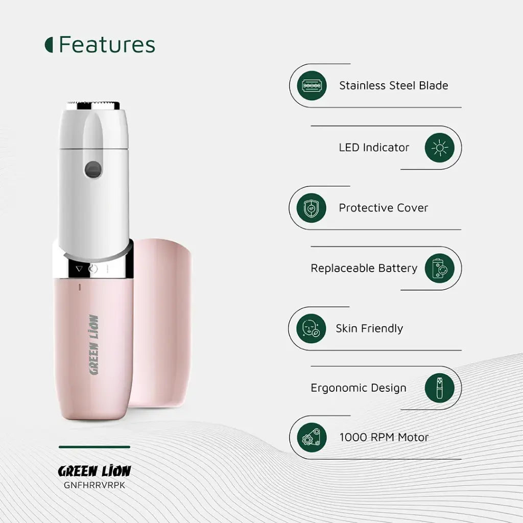 Green Lion Facial Hair Remover - Pink