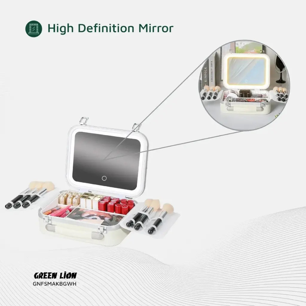 Green Lion Fest Makeup Bag