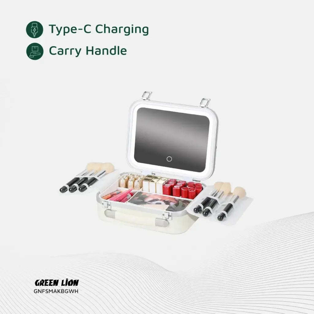 Green Lion Fest Makeup Bag