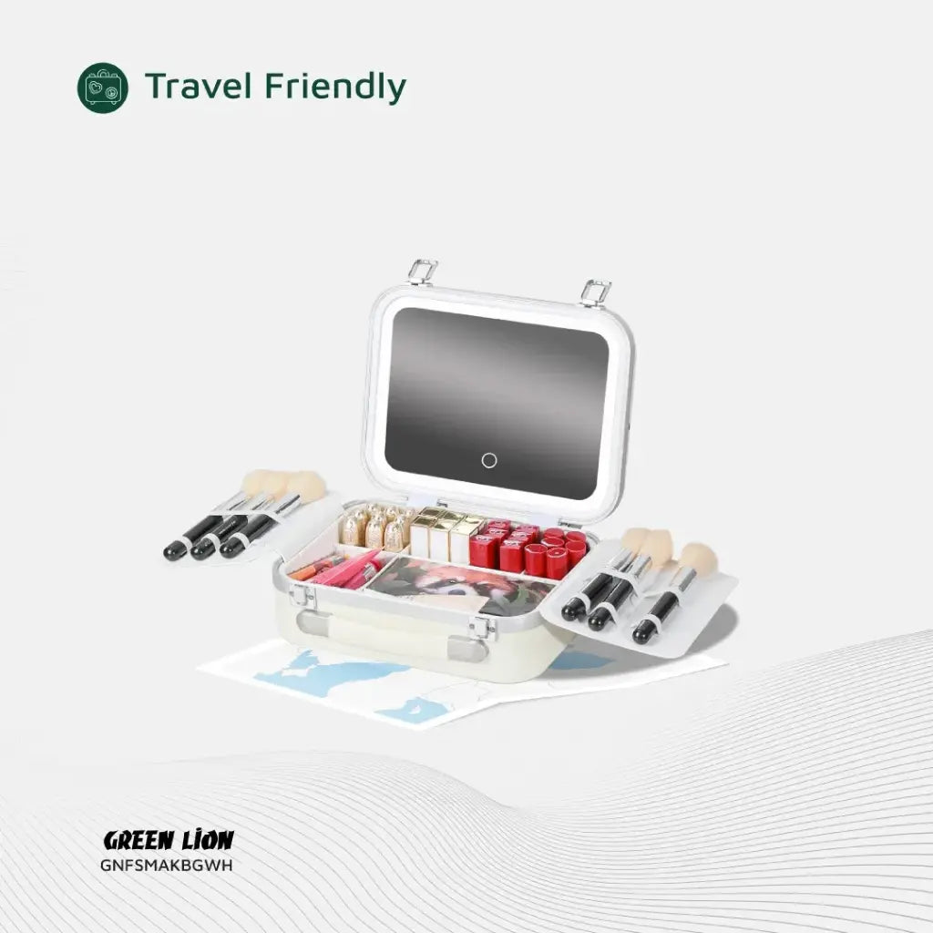 Green Lion Fest Makeup Bag