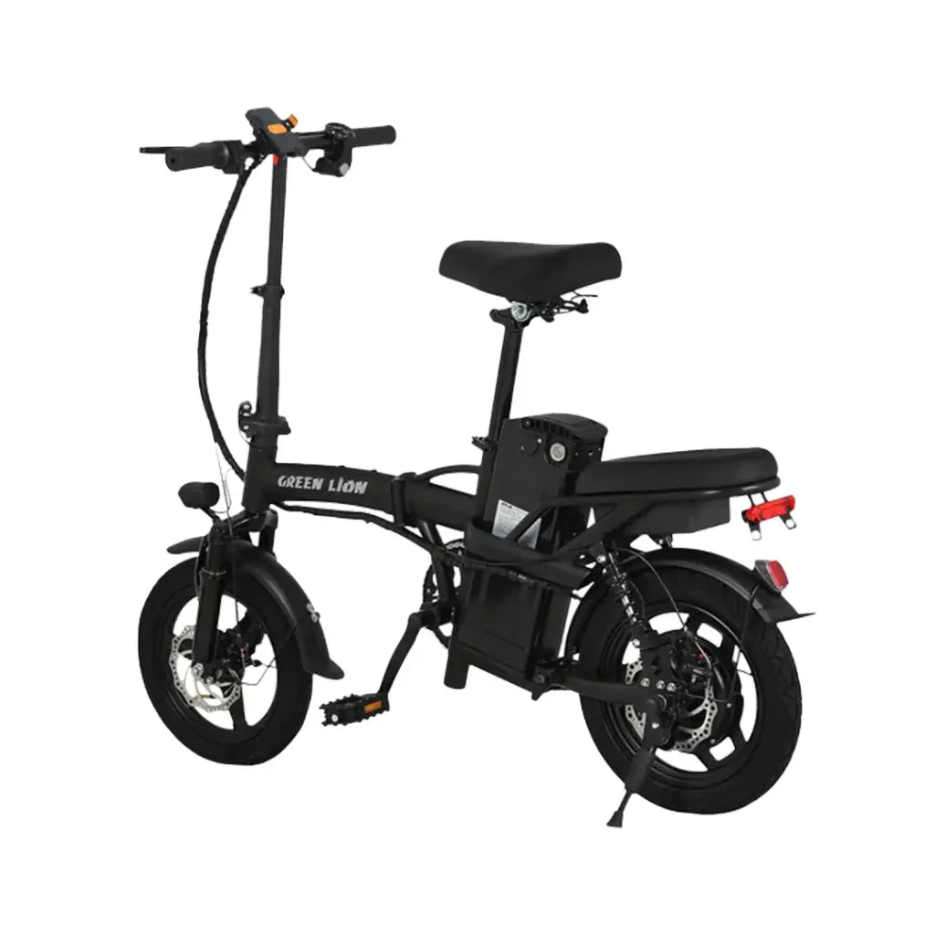 Green Lion GBK-100 Electric Bike - Black