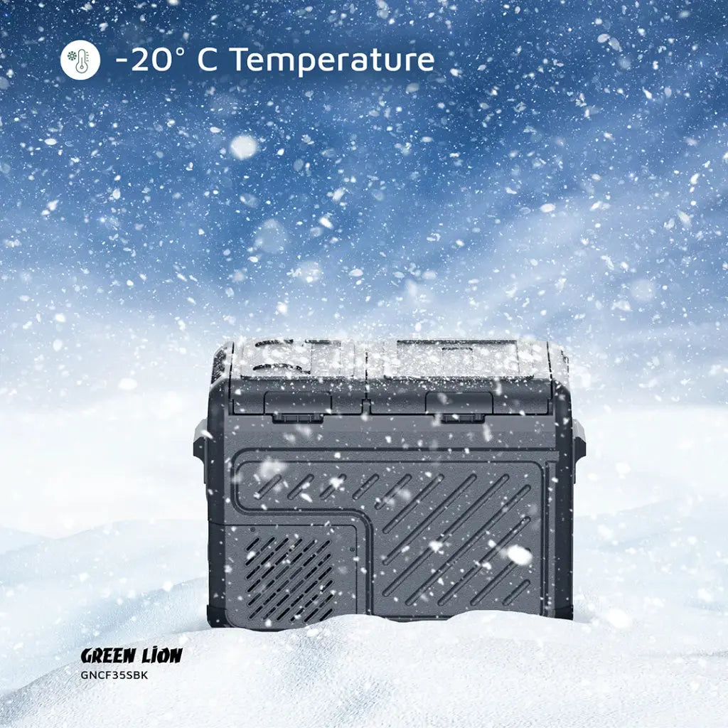 Green Lion GFC-35 Car Fridge - Black