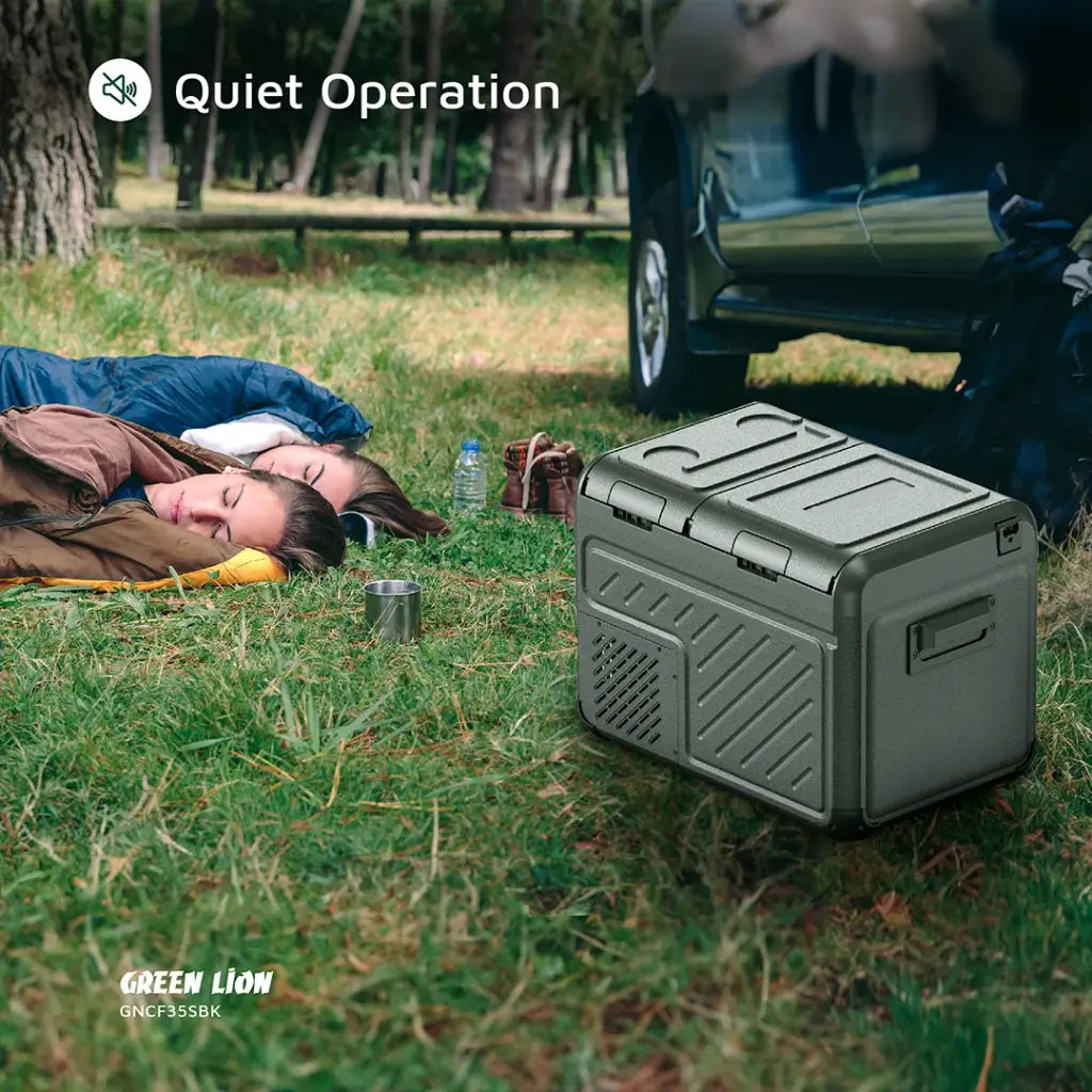 Green Lion GFC-35 Car Fridge - Black