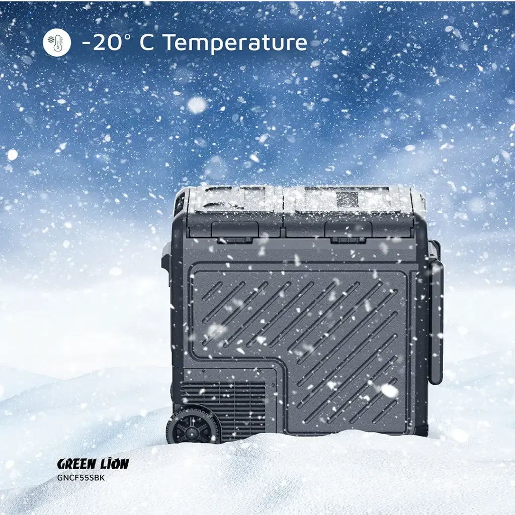 Green Lion GFC-55 Car Fridge - Black