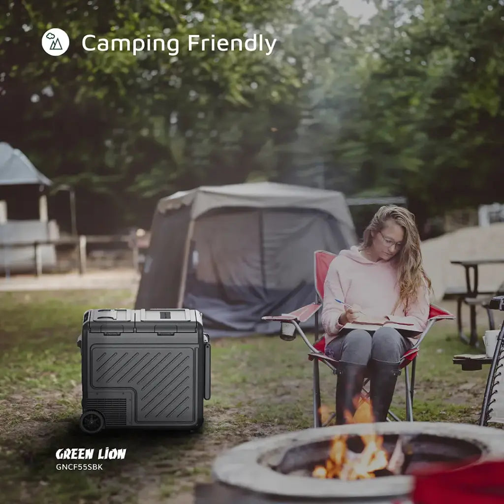 Green Lion GFC-55 Car Fridge - Black