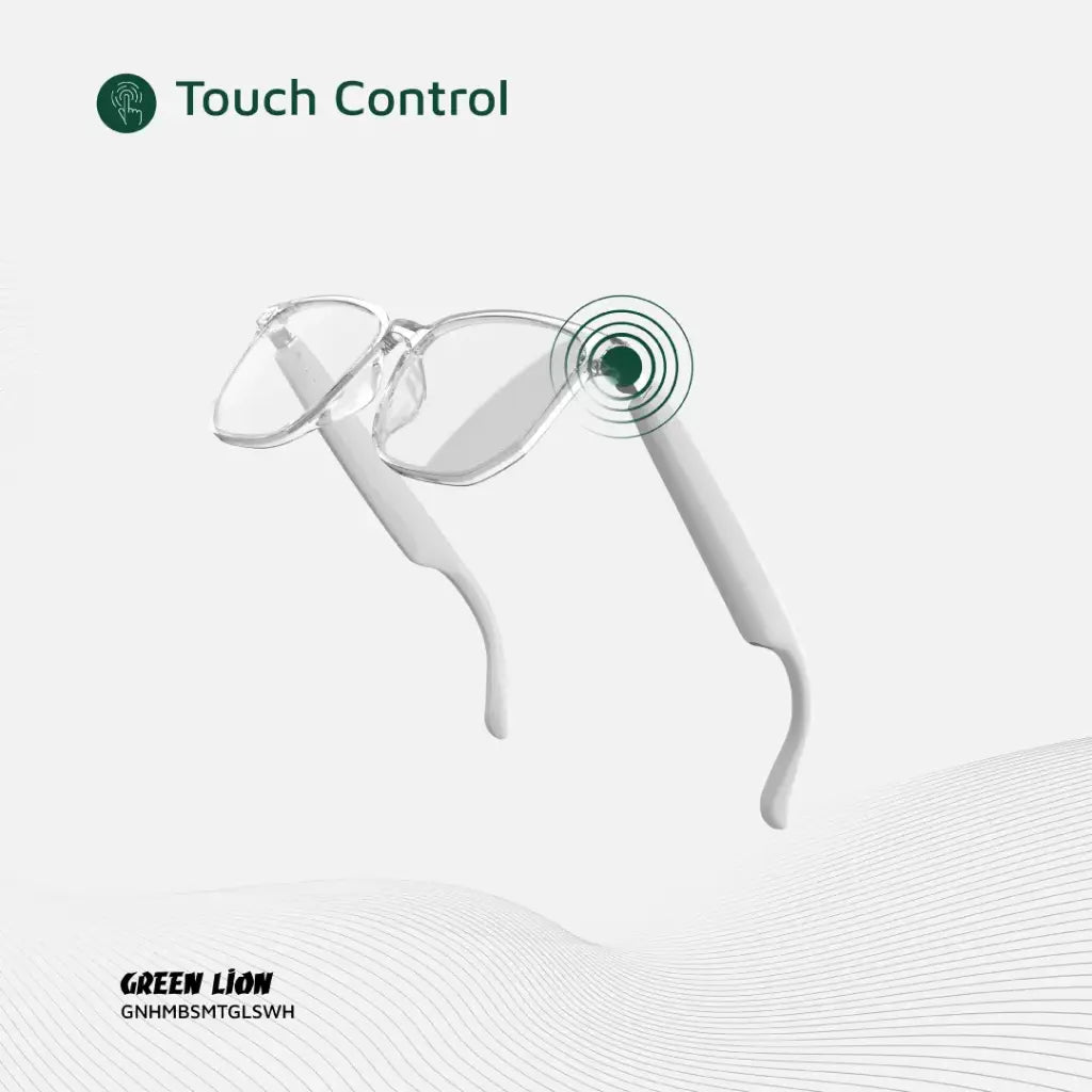 Green Lion Hamburg Smart Glasses - White