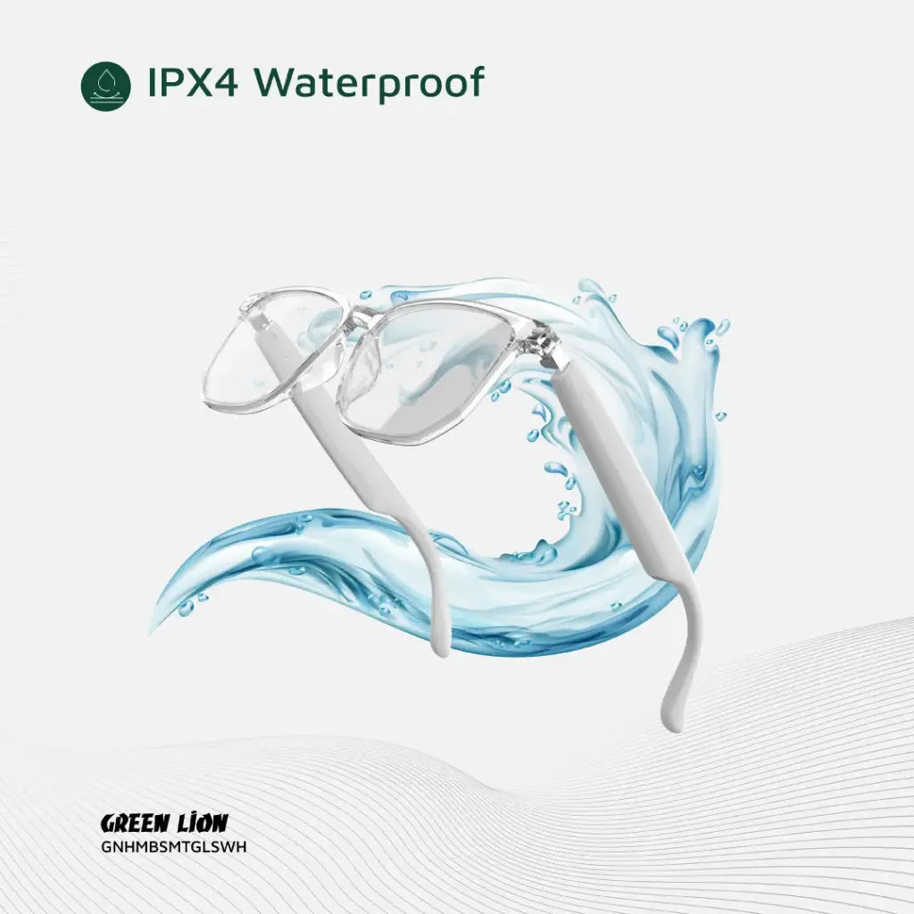 Green Lion Hamburg Smart Glasses - White