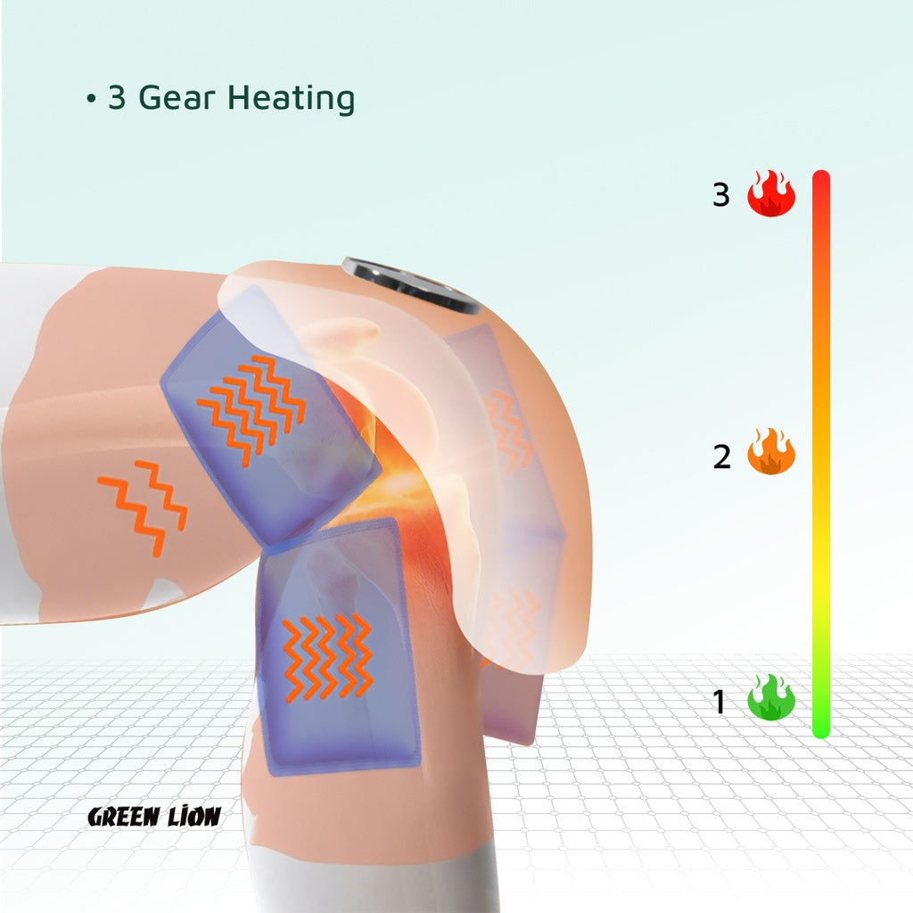 Green Lion Joint Massager - White