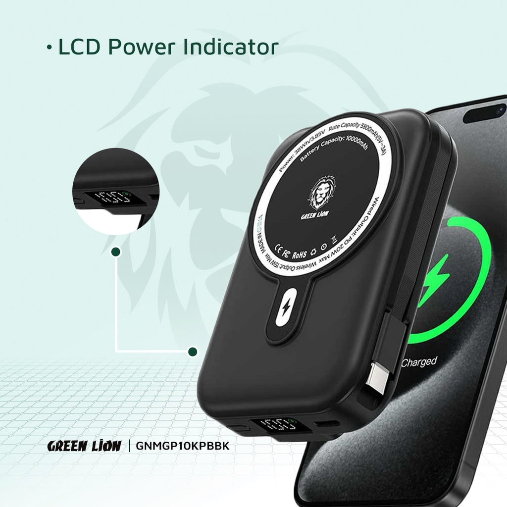 Green Lion Monaco Grip 10000mAh Power Bank