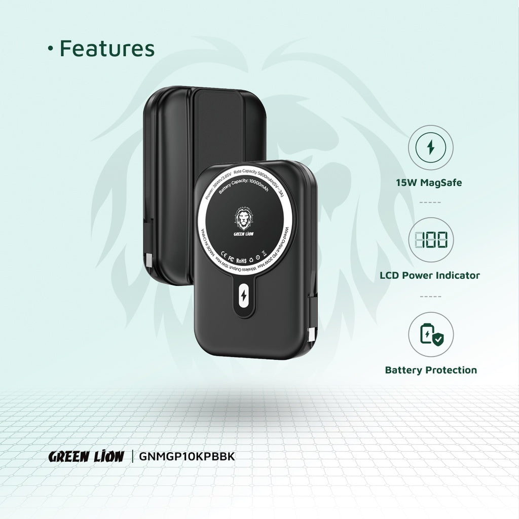 Green Lion Monaco Grip 10000mAh Power Bank