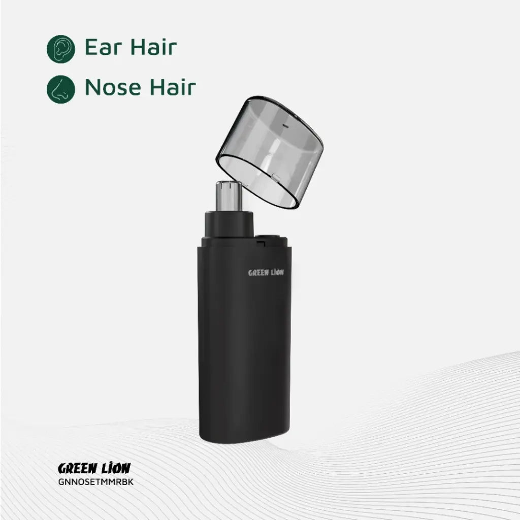 Green Lion Nose Pro Nose and Ear Trimmer - Black