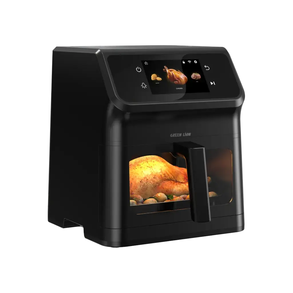 Green Lion Smart Air Fryer 6.5L - Black
