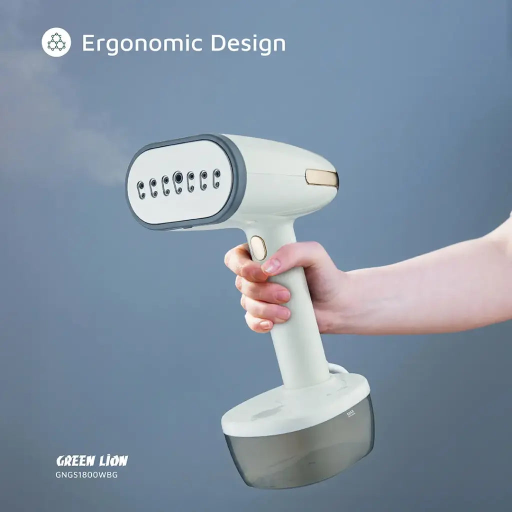Green Lion Steam 1800W Garment Steamer - Beige