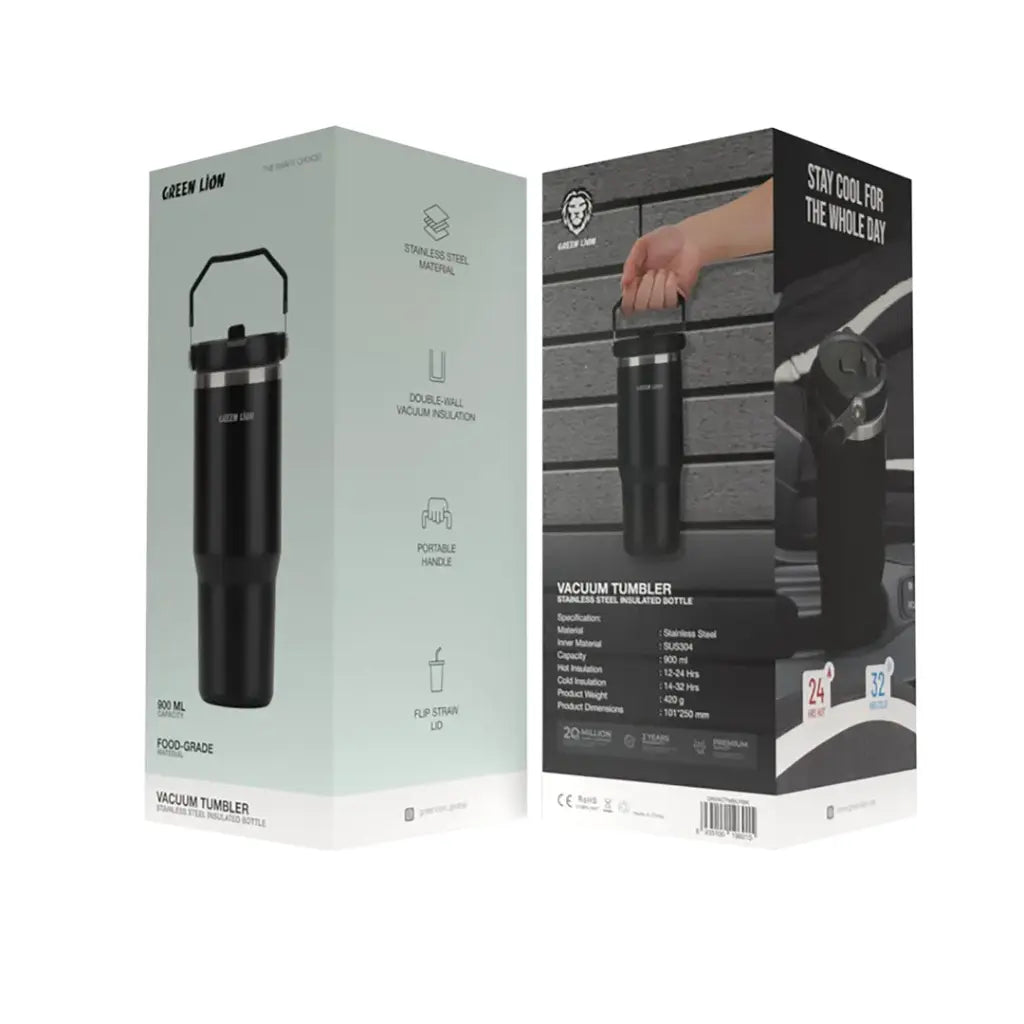 Green Lion Vacuum Tumbler 900ml Bottle